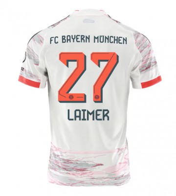 Bayern Munich Konrad Laimer #27 Bortatröja 2025-26 Kortärmad